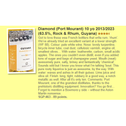 Diamond Port Mourant 2013 Brut de Fut - 70cl - 63°